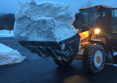 snow plowing services