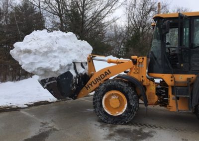 snow plowing services