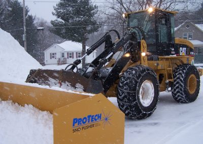 snow plowing services