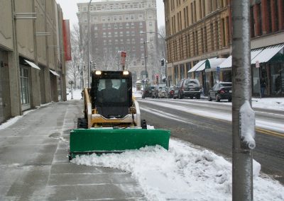 snow plowing services