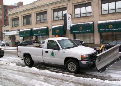 snow plow truck