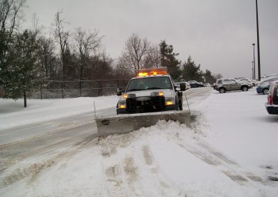 snow plow truck