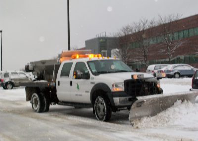 snow plow truck
