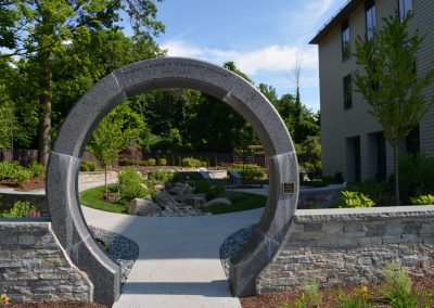 Landscape Development garden doorway